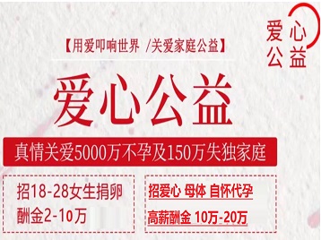 曹县捐卵助孕生子 爱心志愿者招募
